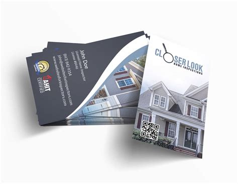 Check spelling or type a new query. Professional Business Cards for Home Inspectors | from Visual Grace