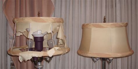 The good ones aren't cheap. Fabric Lampshades Cover & Liner Restored