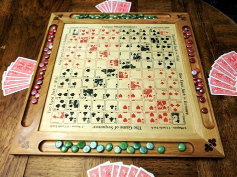 Engraved Sequence Game Board Etsy In 2021 Sequence Game Fun Card