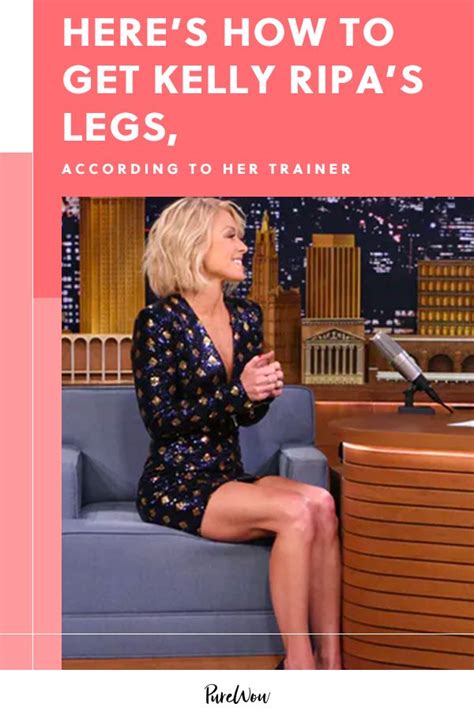 Heres How To Get Kelly Ripas Legs According To Her Trainer Purewow