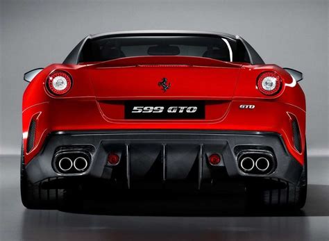 Power Cars Ferrari 599 Gto Matte Red