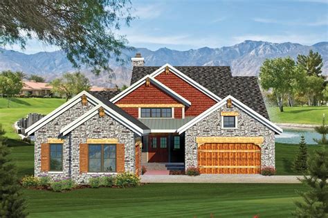 89826ah Front 1493744089 Craftsman Style Ranch Homes Craftsman Style