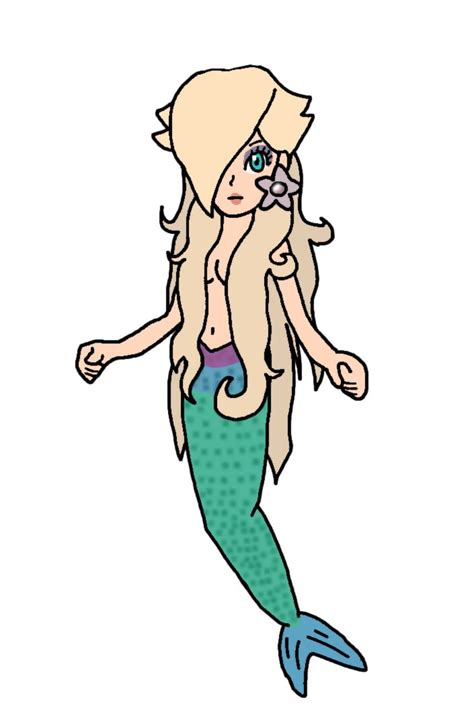 Rosalina Violet Mermaid Princess By KatLime On DeviantArt Mermaid