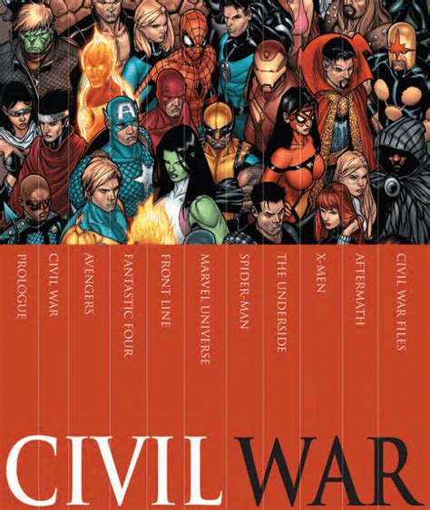 Civil War Box Set Hard Cover 1 Marvel Comics