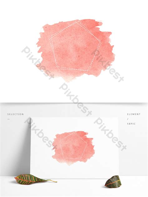 Wedding Label Watercolor Border Elements Png Images Psd Free Download