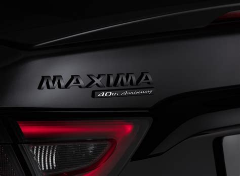 Limited Edition Nissan Maxima Celebrates Special Anniversary Carbuzz