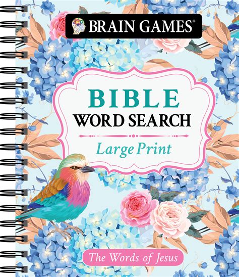 Brain Games Large Print Bible Word Search The Words Of Jesus By