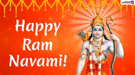 Happy Ram Navami 2023 Wishes Greetings Jai Shri Ram Images SMS