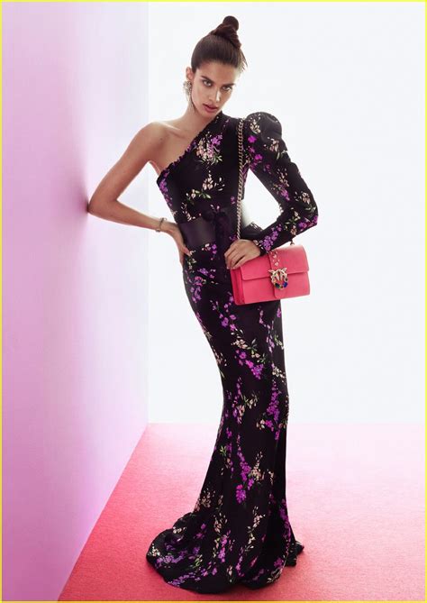 Sara Sampaio Goes Pink For New Pinko Fashion Campaign Photo 3933785