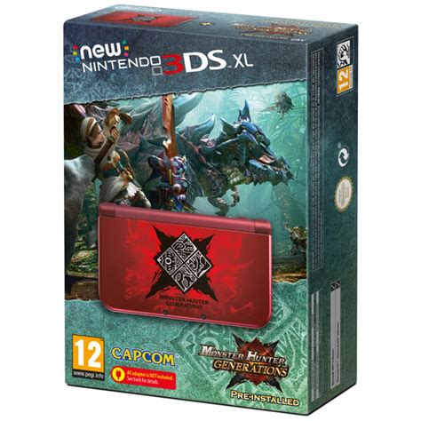 New Nintendo 3ds Xl Monster Hunter Generations Edition 3ds Playit Store
