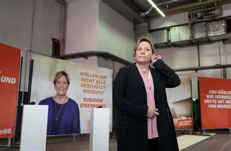 Der konservative spitzenpolitiker heißt jetzt kretschmann? Wahlplakat von Susanne Eisenmann: FDP-Mann startet ...