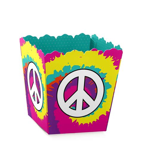 Big Dot Of Happiness 60s Hippie Party Mini Favor Boxes 1960s