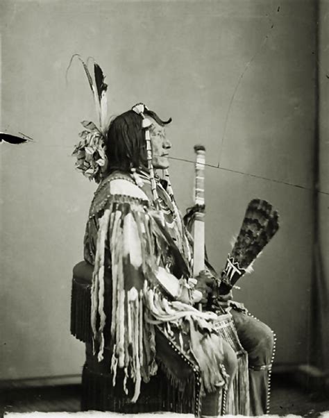 Pictured Is The Yankton Sioux Known As Two Bears Native American