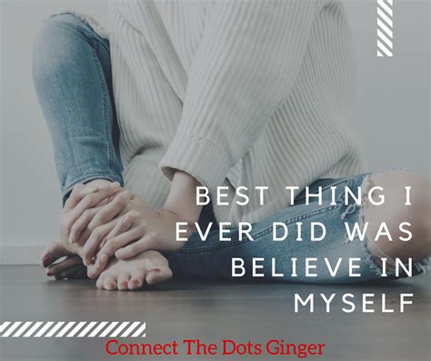 Connect The Dots Ginger Becky Allen Believe In Yourself