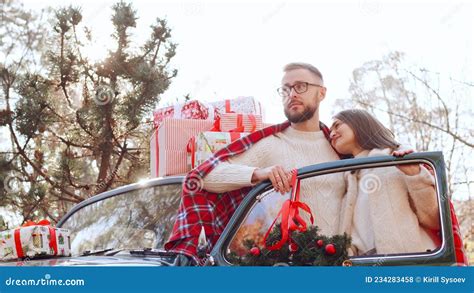 Married Couple At Christmas Photo Shoot Stock Footage Video Of Lover