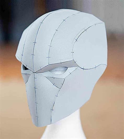 Free Printable Cardboard Mask Template