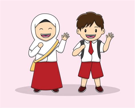 Detail Anak Sd Vector Png Koleksi Nomer 5