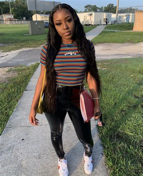 Chool Fit💚 In 2020 Swag Outfits For Girls Black Girl Outfits Cute Swag Outfits