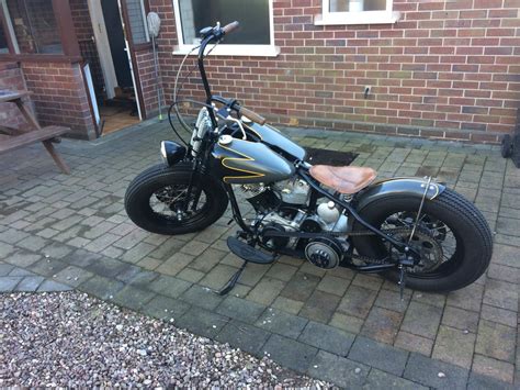 1976 harley davidson shovelhead fx no reserve, less than 2000 miles on complete rebuild on everything. 1972 Harley Davidson Shovelhead hardtail bobber SOLD | Car ...
