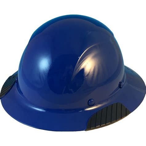 Dax Fiberglass Composite Hard Hat Full Brim Royal Blue