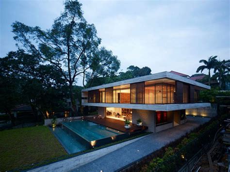 Casa En Singapur Que Tiene Una Conexión Asombrosa Con La Naturaleza