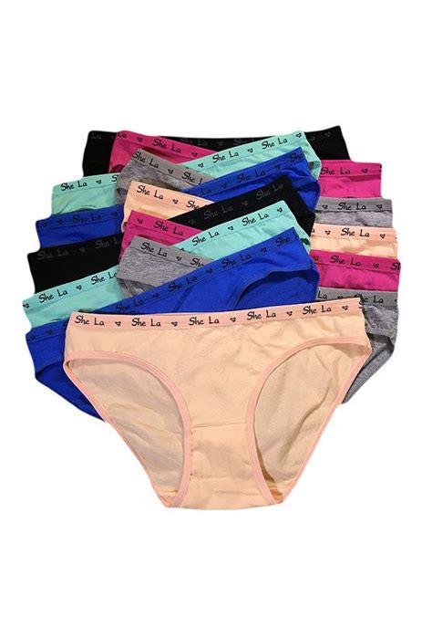 Units Of Sheila Lady S Cotton Bikini Womens Panties Underwear
