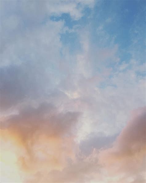 Dreamy Ethereal Clouds Pink Blue Sunsets Sunrise Sky Pretty