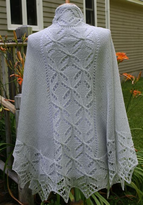 Lace shawl patterns, shetland shawls, cabled shawls, prayer shawls and more! All Knitted Lace: Pattern Release: Lucky Quatrefoil Shawl