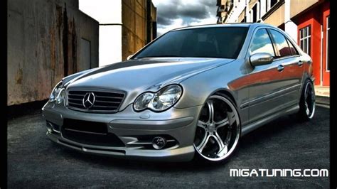 mercedes  class  tuning amg body kit youtube