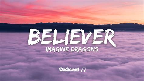 Imagine Dragons Believer Lyrics Youtube