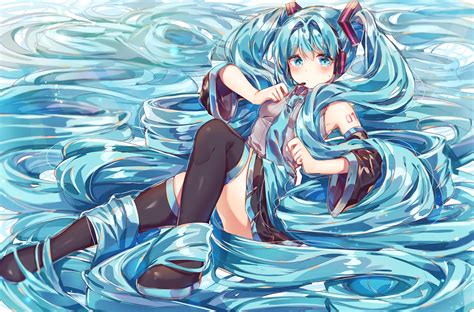 If Hatsune Mikus Extreme Long Hair Is Blue Then Shes Probably Stuck In Glue Rrhymes