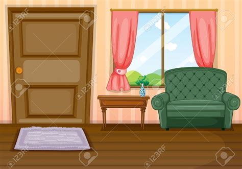 Clean Living Room Clipart Black And White Perfect Image Resource Duwikw