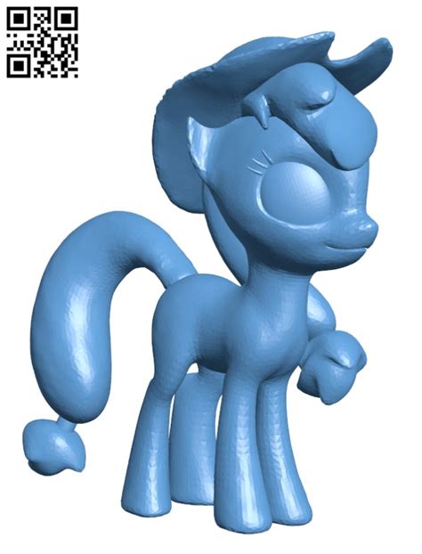 My Little Pony Applejack H003185 File Stl Free Download 3d Model For