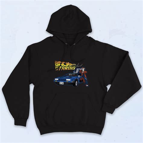 Doctor Who Back To The Future Stylish Hoodie
