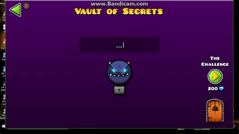 Geometry Dash 21 Vault Of Secrets All Codes Youtube
