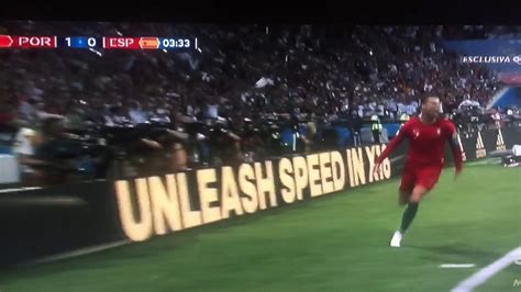 Portugal Spain Cristiano Ronaldo Penalty Kick Youtube