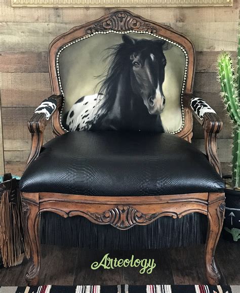 Cozy up spaces while giving it an instant refresh. Shikoba Western Accent Chair Rustic Horse Furniture Arteology in 2020 | Accent chairs, Rustic ...
