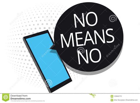 no means no sexual harassment sexual violence prevention social issue poster vector