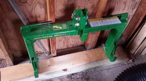 John Deere Frontier Rb2060l And Imatch Quick Hitch So Nh Green