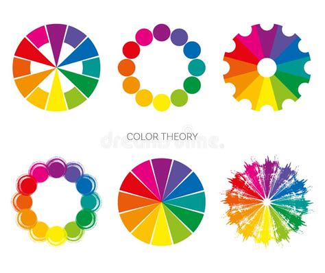 Color Wheel Theory Stock Illustrations 507 Color Wheel Theory Stock