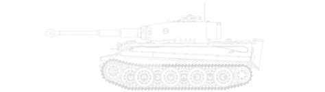 Tiger I Blueprint Jollyrogers1942 War Graphics