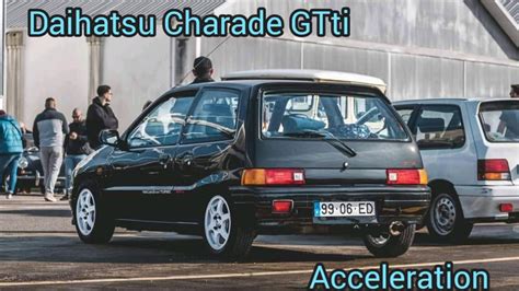 Daihatsu Charade Gtti Acceleration Km H Km H Dragy Youtube