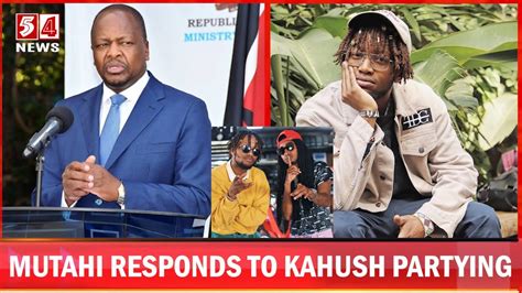 Jun 18, 2021 · health cs mutahi kagwe at his office, march 2, 2021. MUTAHI KAGWE'S SON KAHUSH OF MASTINGO SONG IN TROUBLE ...