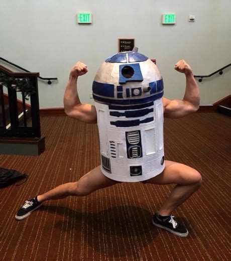 Cool Best Star Wars R2d2 Costume Ever Couples Cosplay Star Wars R2d2