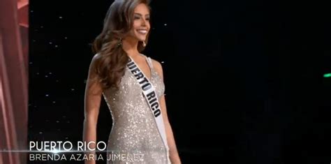 Brenda Azaria Luce Cómoda En La Preliminar De Miss Universe El Nuevo Día