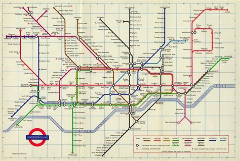 Harry Beck 伦敦地铁图背后的天才设计师 设计之家