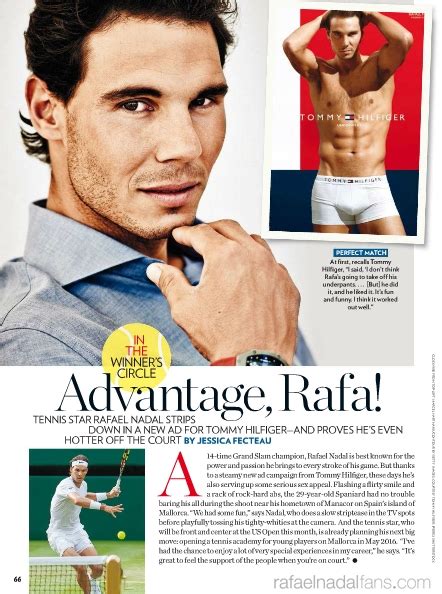 Rafael Nadal Appears In The Latest Issue Of People Magazine Rafael