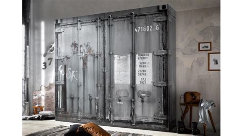 Thursday, 26 march 2020 add comment edit. Kleiderschrank CONTAINER Schrank in grau Industriedesign