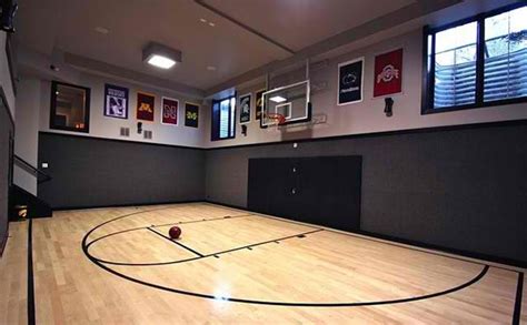 15 Ideas For Indoor Home Basketball Courts Home Design Lover Home
