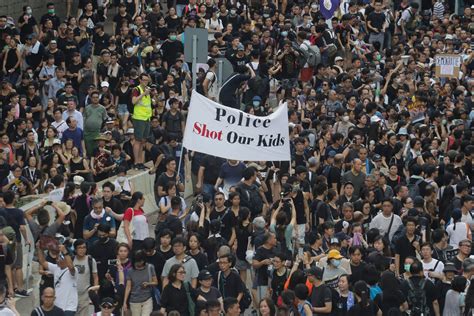 The hong kong protests are the most serious challenge to china's authority since the tiananmen square massacre. Hong Kong protests' anti-extradition bill message to ...